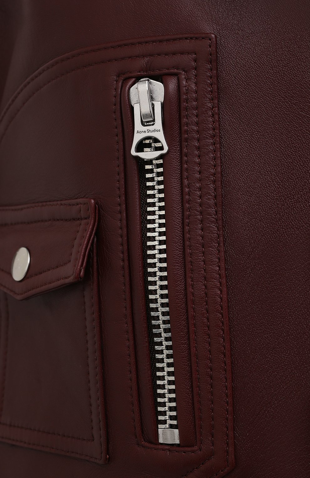 Кожаная куртка ACNE STUDIOS, арт. A70066, фото 5