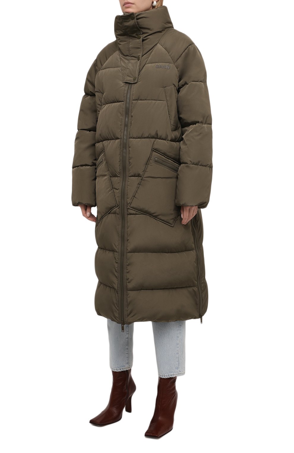 Пуховик GANNI, арт. F6448, фото 3