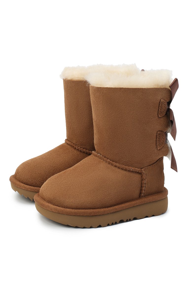 Brown bailey bow uggs hotsell