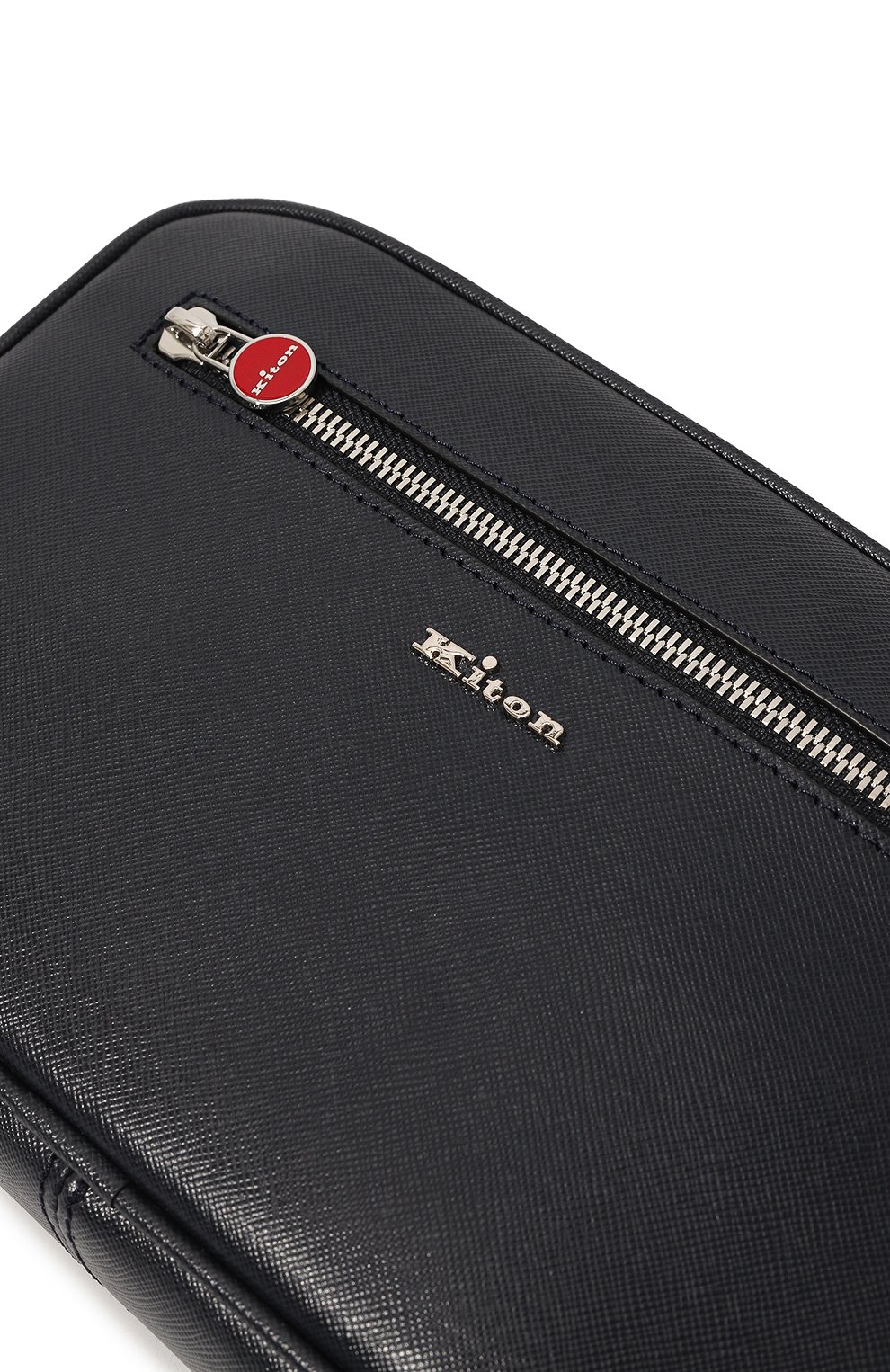 Кожаная борсетка KITON, арт. UBA0011N01003, фото 3