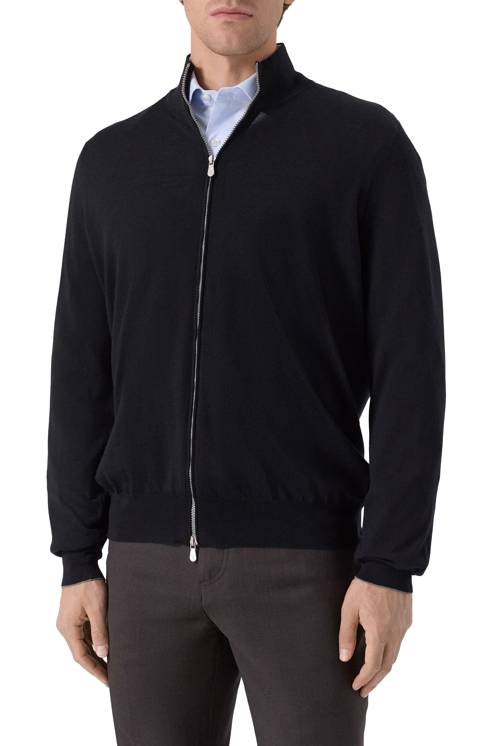 Кардиган из шерсти и кашемира BRUNELLO CUCINELLI, арт. M2400106, фото 3