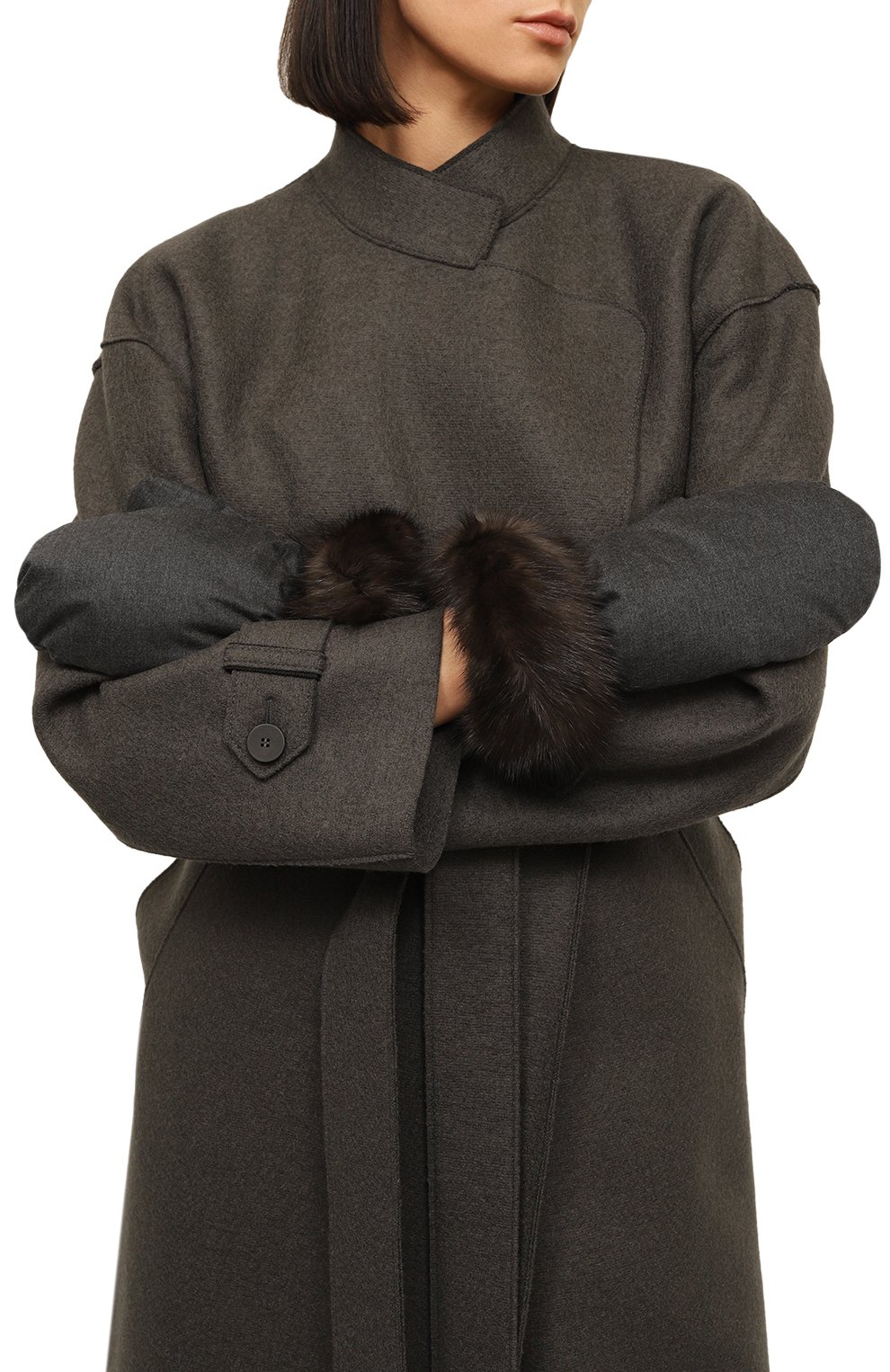 Варежки YVES SALOMON, арт. 23WAA024XXFLZI, фото 2