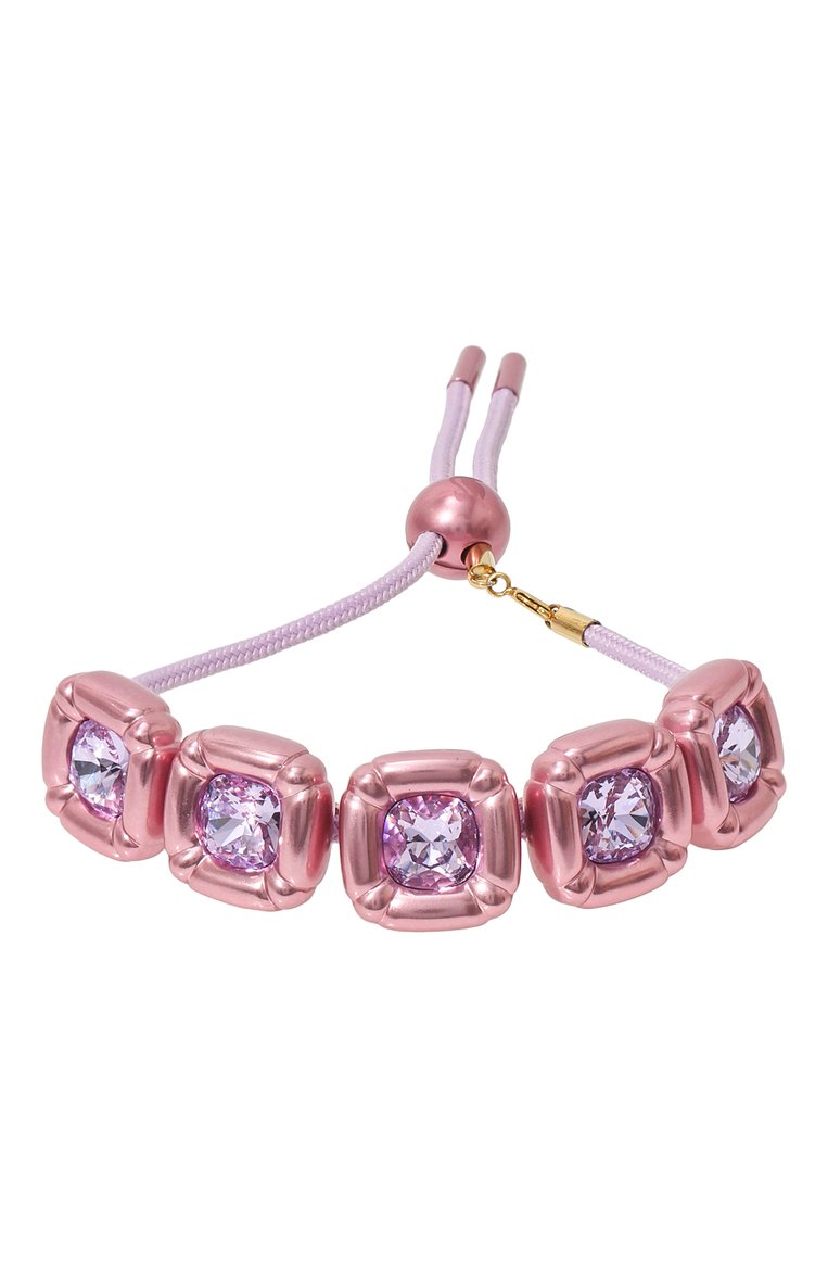 Женский браслет dulcis SWAROVSKI розового цвета, арт. 5613731 | Фото 1 (Материал: Металл, Кристаллы; Нос: Не проставлено; Региональные ограничения белый список (Axapta Mercury): Не проставлено)