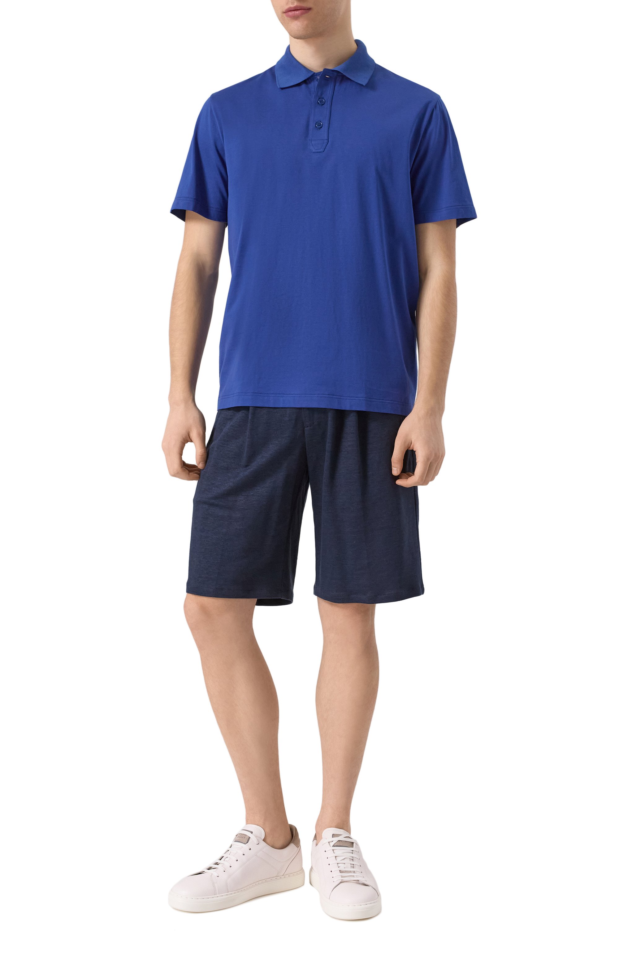 Хлопковое поло BRIONI, арт. UJPM0L/0A613, фото 2