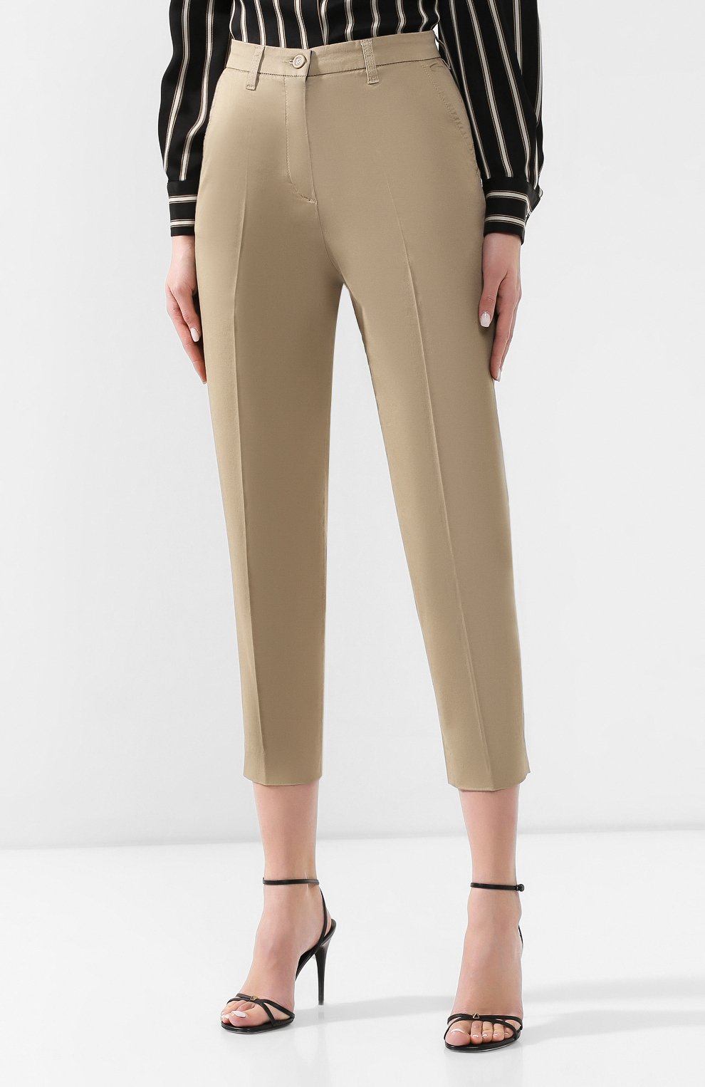 Хлопковые брюки TWO WOMEN IN THE WORLD, арт. LAUREN/UWZLN, фото 3