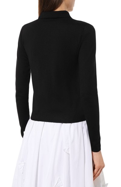 Поло из кашемира и шелка PRADA, арт. P24N1H-10G4-F0002-221, фото 4