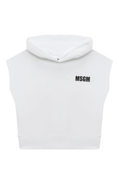 Хлопковое худи MSGM KIDS, арт. S4MSJGHS008, фото 1