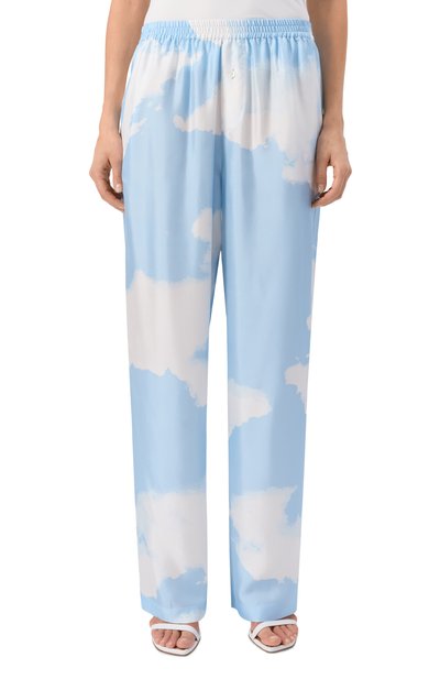 Шелковые брюки MOSCHINO, арт. J0302/5551, фото 3