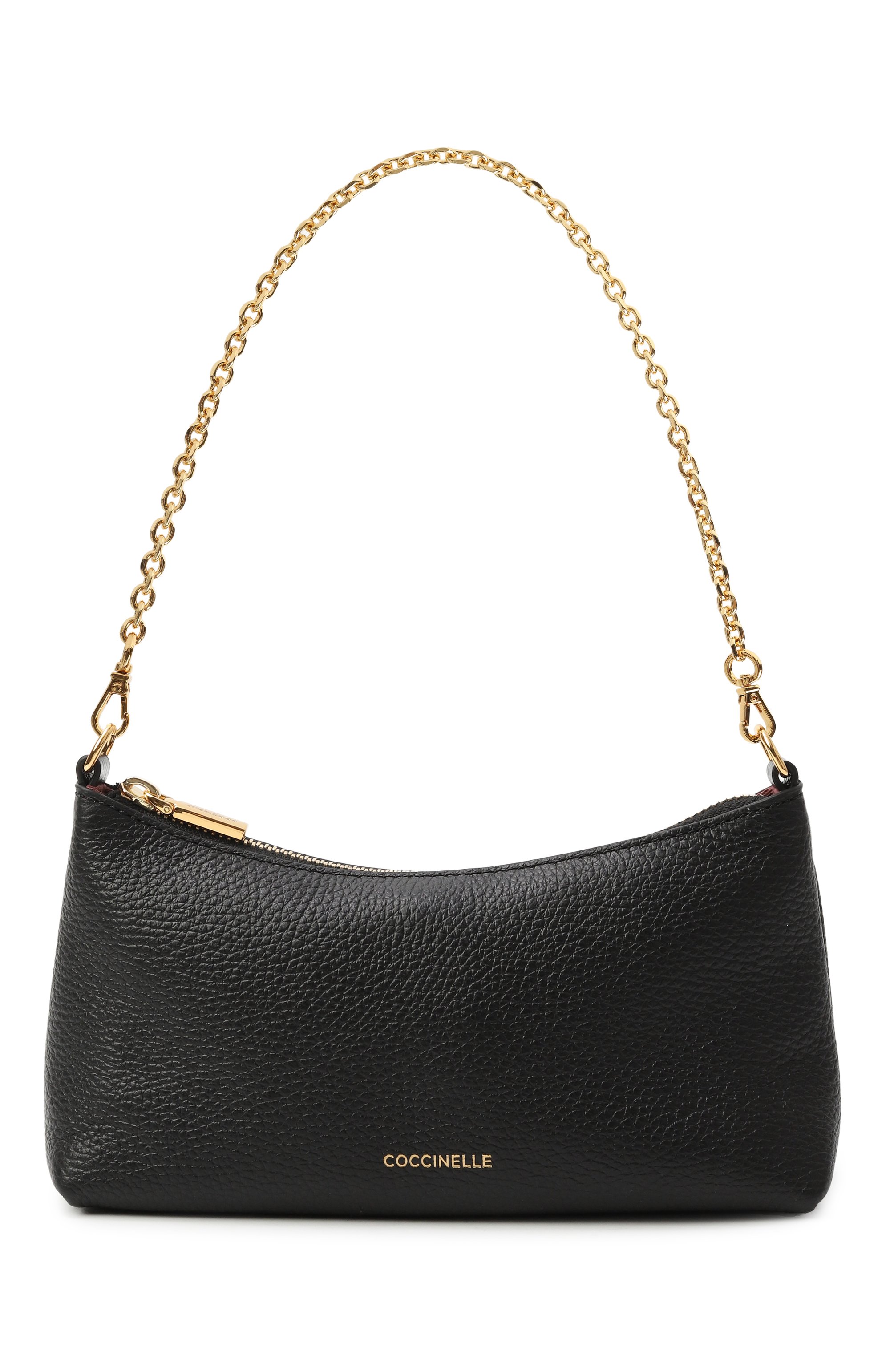 Сумка aura mini COCCINELLE черного цвета по цене 22050 руб., арт. E5QH0550101, фото 1 Сумка aura mini COCCINELLE, арт. E5QH0550101, фото 1