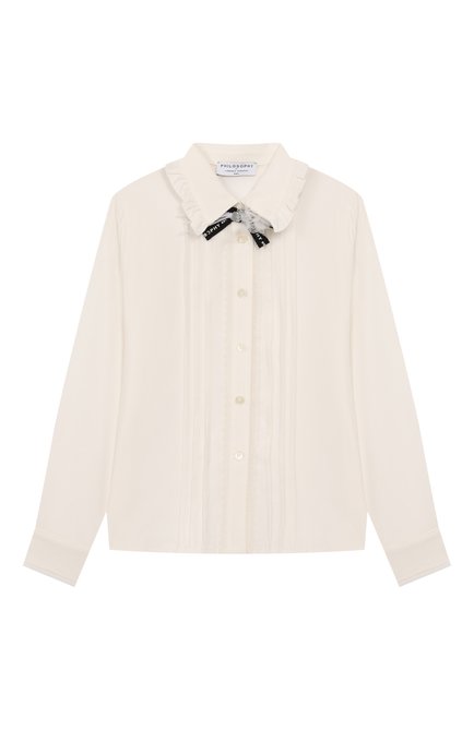 Блуза из вискозы PHILOSOPHY DI LORENZO SERAFINI KIDS, арт. I1F306/6103/4-10
