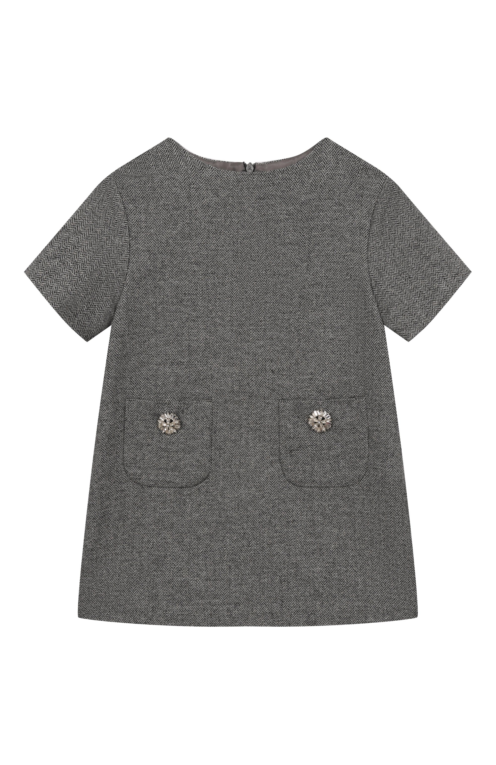 Платье из шерсти и вискозы IL GUFO, арт. A25GVM0001W0065/2-4, фото 1