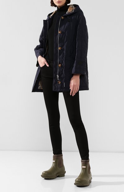 Стеганая куртка roxwell BURBERRY темно-синего цвета по цене 126000 руб., арт. 8021187, фото 2 Стеганая куртка roxwell BURBERRY, арт. 8021187, фото 2