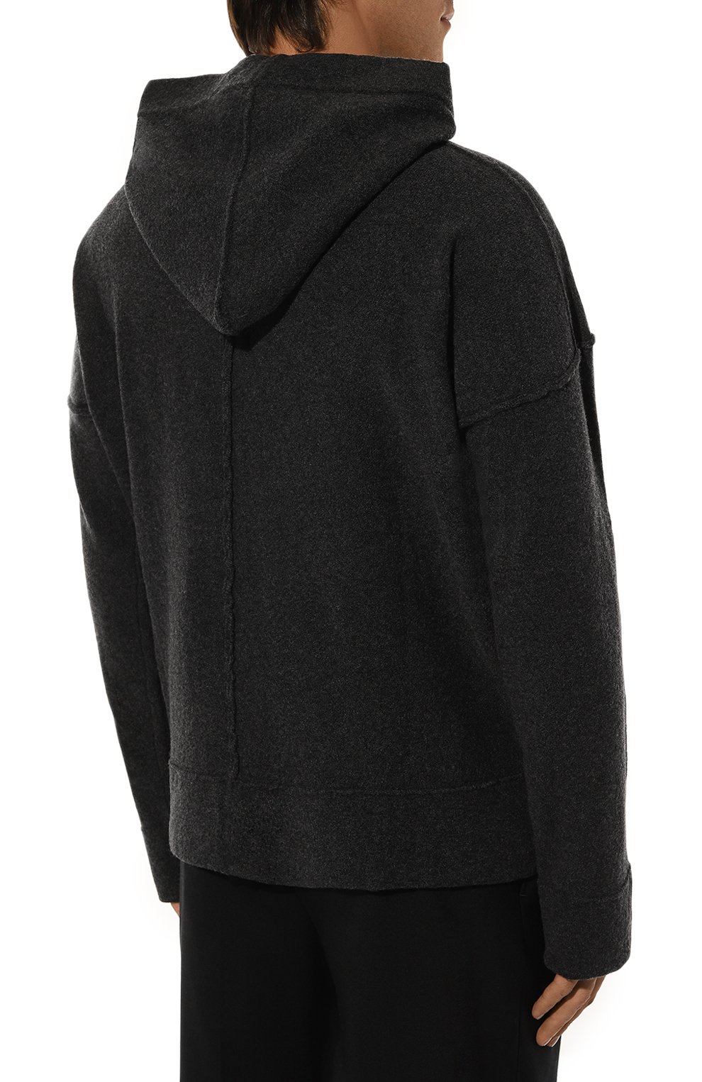 Худи из шерсти и кашемира ISABEL BENENATO, арт. UK21F24, фото 4