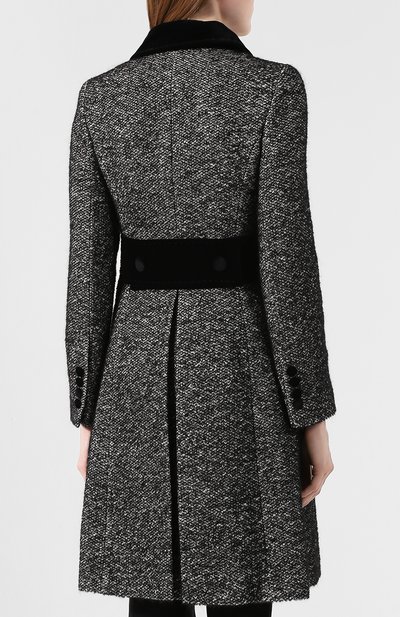 Пальто из смеси шерсти и шелка DOLCE & GABBANA, арт. F0X21T/FM3CZ, фото 4