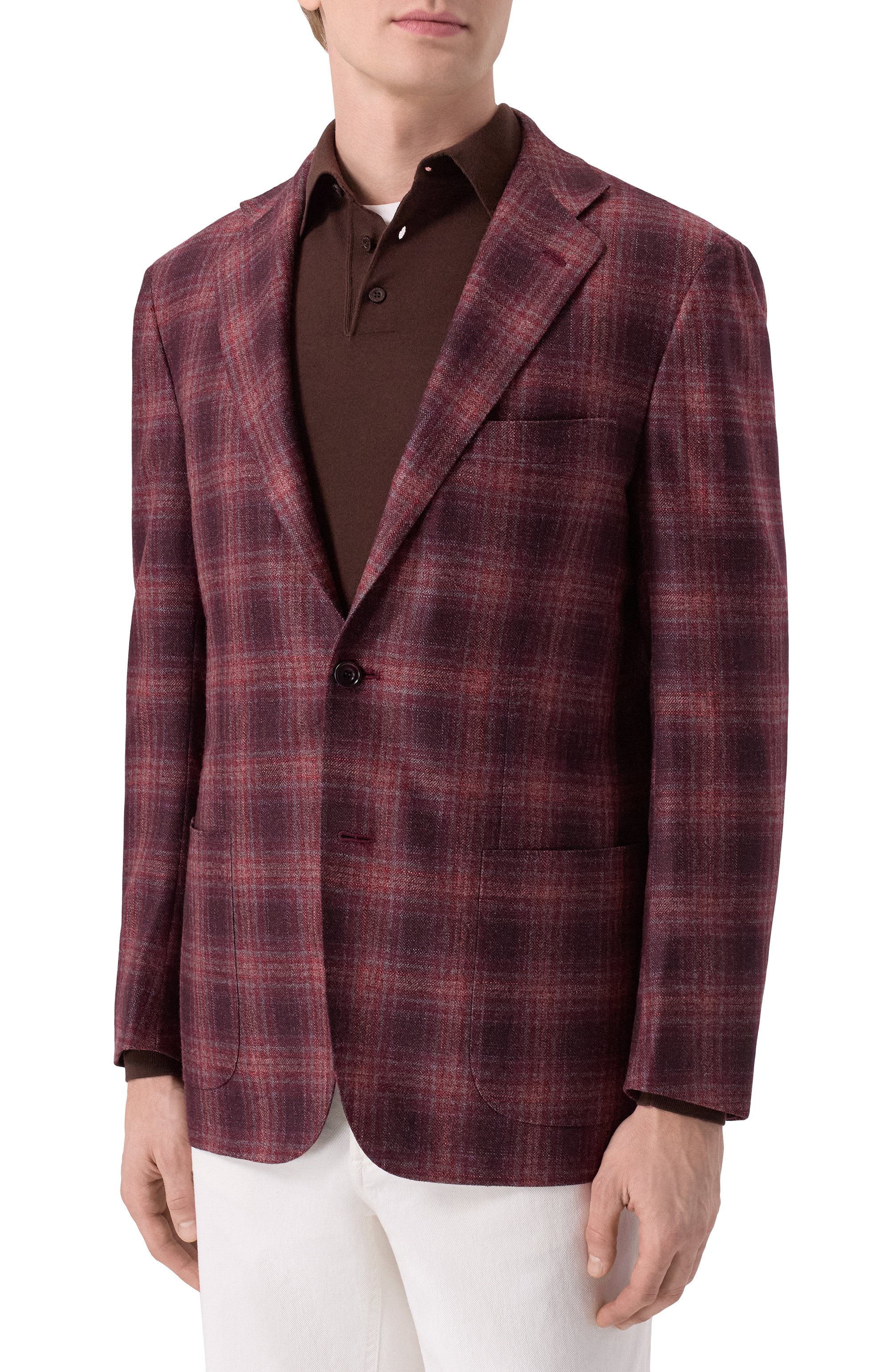 Пиджак из шерсти и кашемира KITON, арт. UG81K0144G18, фото 4