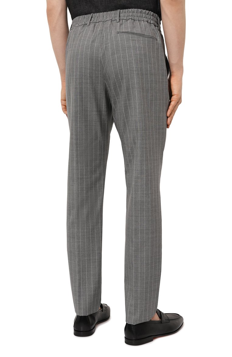 Шерстяные брюки ANDREA CAMPAGNA, арт. SPIAGGIA, фото 4