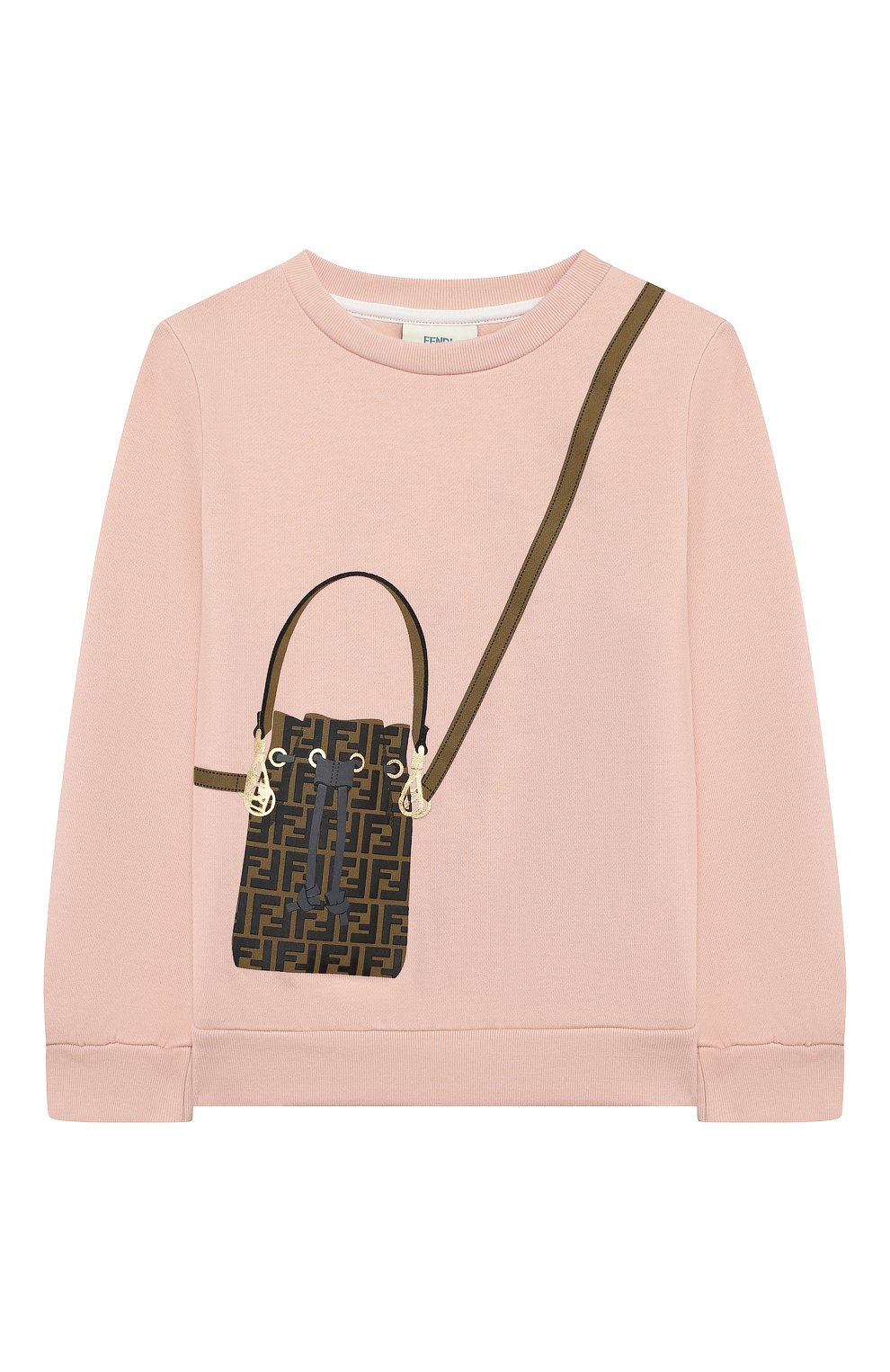 Хлопковый свитшот FENDI, арт. JFH101/5V0/8A-12+, фото 1