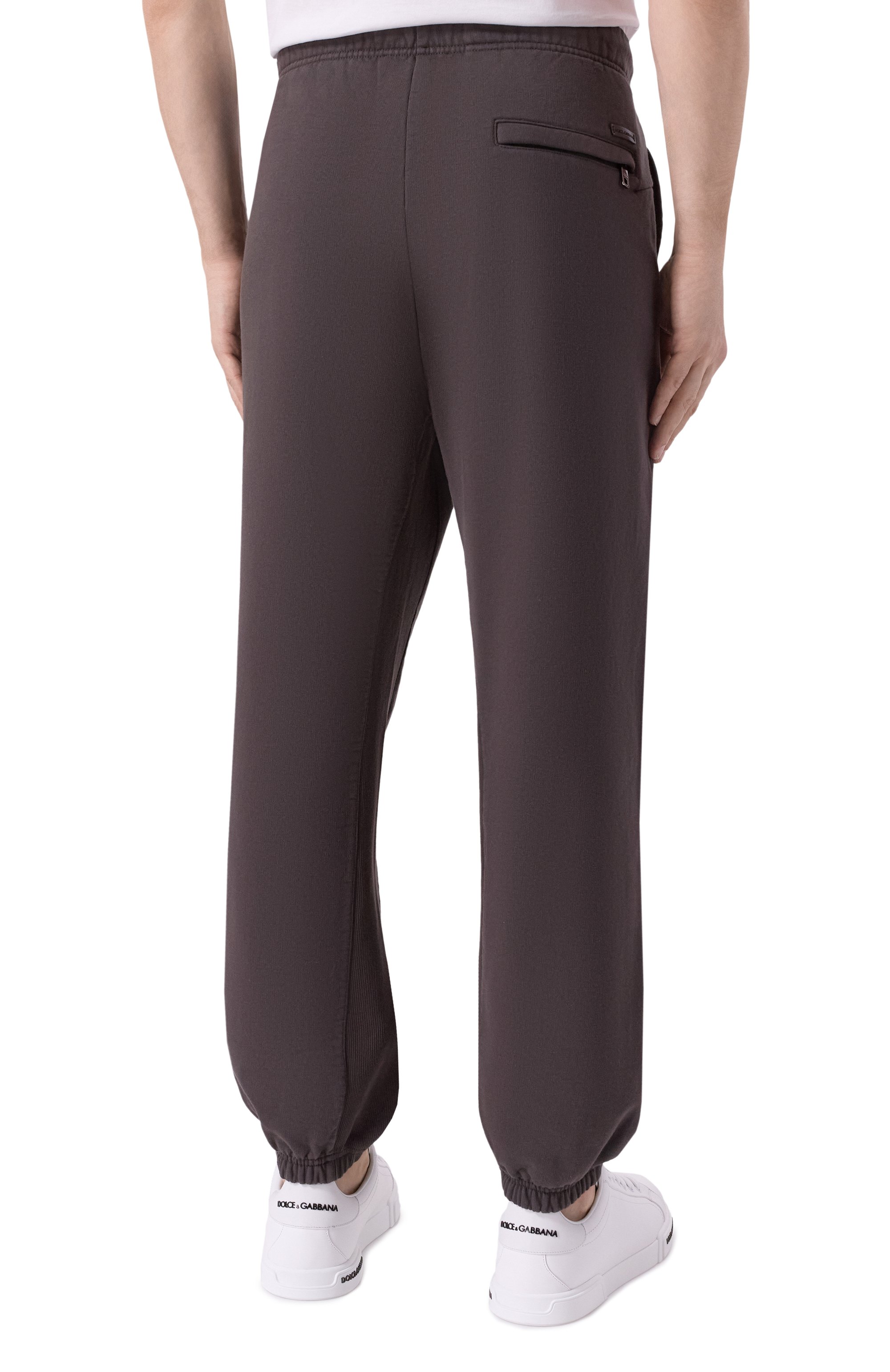 Хлопковые джоггеры DOLCE & GABBANA, арт. GP17AT/G7PLA, фото 4