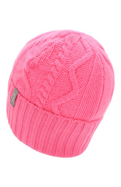 Кашемировая шапка FTC розового цвета по цене 10800 руб., арт. 770-0020, фото 2 Кашемировая шапка FTC, арт. 770-0020, фото 2