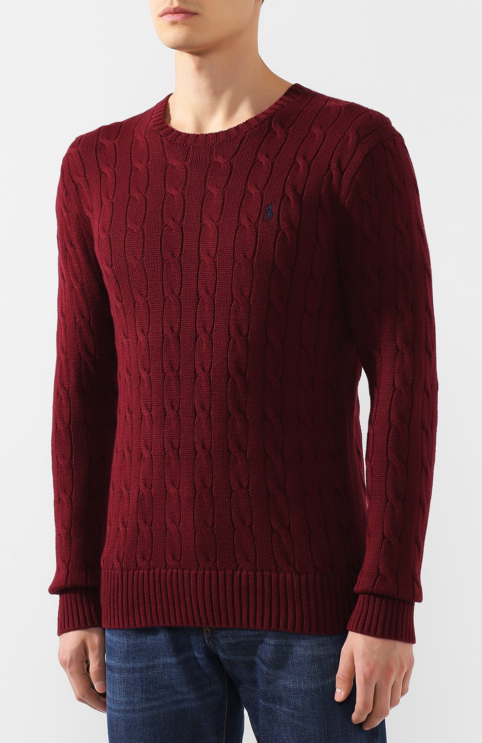 Хлопковый джемпер POLO RALPH LAUREN, арт. 710702613, фото 3