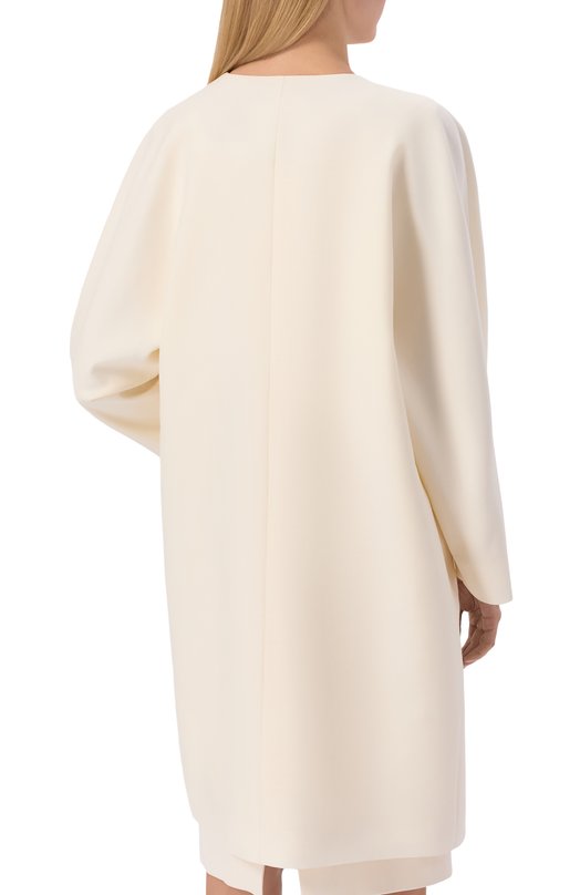 Пальто из шерсти и шелка MVST M26.2PW.C007/F091 Кремовый  M26.2PW.C007/F091 Фото 4