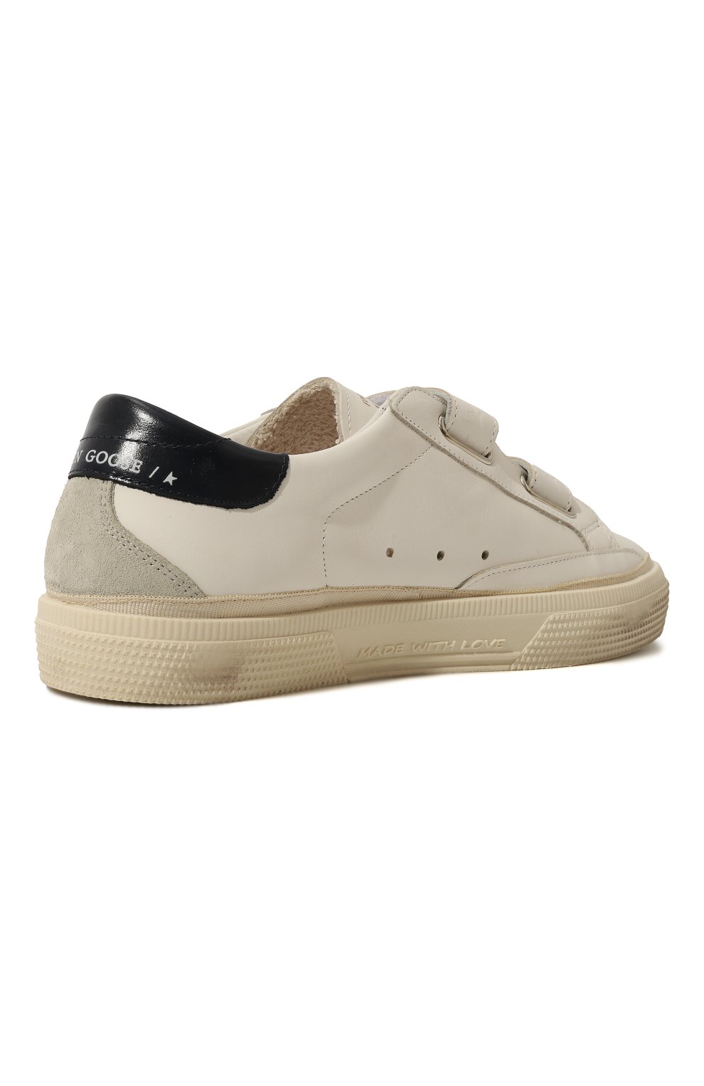 Кожаные кеды GOLDEN GOOSE DELUXE BRAND, арт. GTF00716.F005316, фото 3