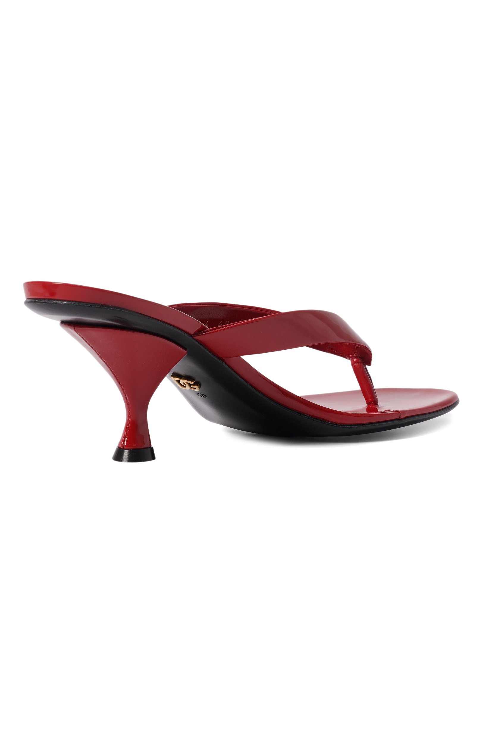 Лакированные мюли claudia 60 DOLCE & GABBANA, арт. CR2044/A1471, фото 5
