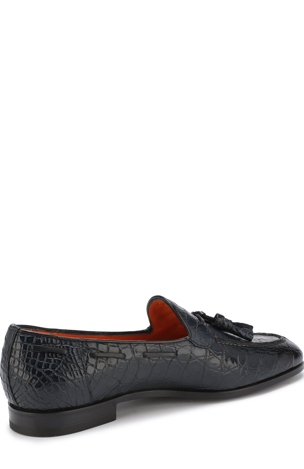 Лоферы из кожи каймана с кисточками SANTONI PRECIOUS, арт. MPNC15041BC1GCFFU47, фото 4