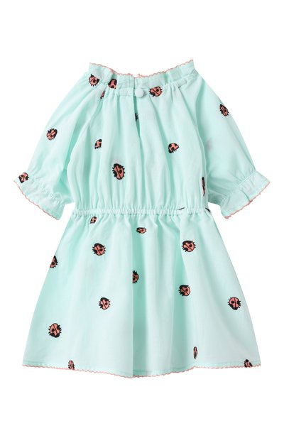 Комплект из платья и шорт STELLA MCCARTNEY светло-зеленого цвета по цене 16900 руб., арт. TW1031, фото 3 Комплект из платья и шорт STELLA MCCARTNEY, арт. TW1031, фото 3