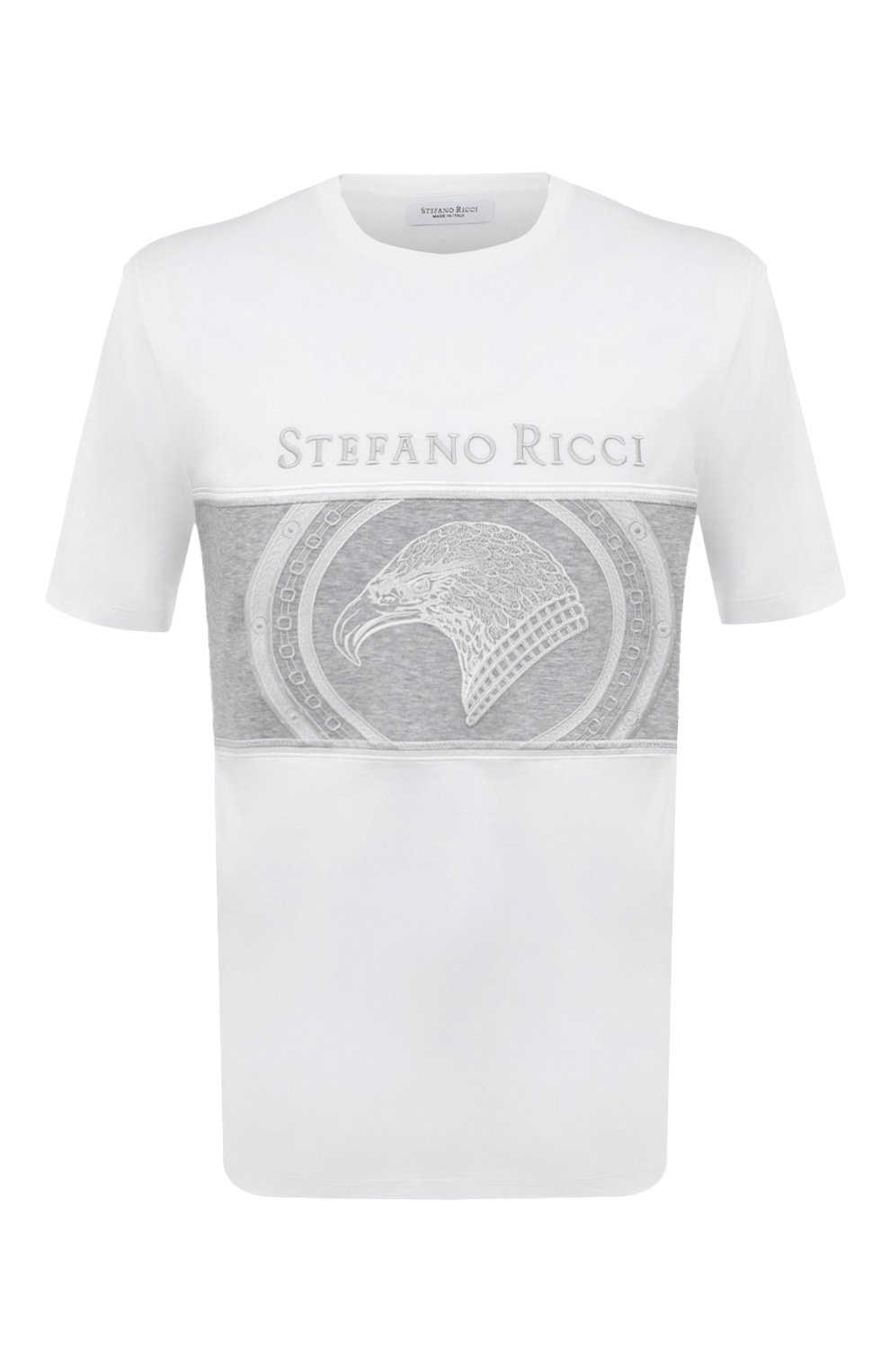 Хлопковая футболка STEFANO RICCI, арт. MNH3202400/TE0001, фото 1