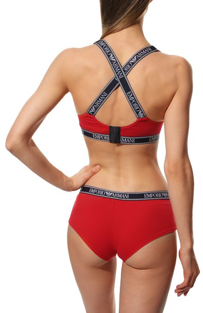 Хлопковые трусы-шорты EMPORIO ARMANI, арт. 163225/2R227, фото 3