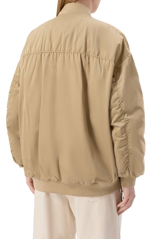 Двусторонний пуховый бомбер Parajumpers 25WMPWJKIN32 Бежевый  25WMPWJKIN32 Фото 4