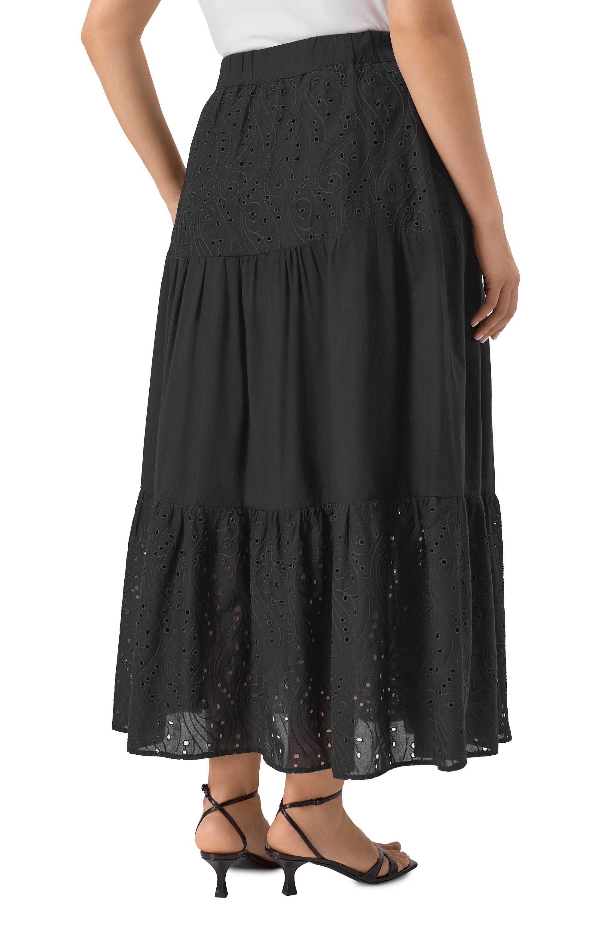 Хлопковая юбка PERSONA BY MARINA RINALDI, арт. CALLE, фото 4