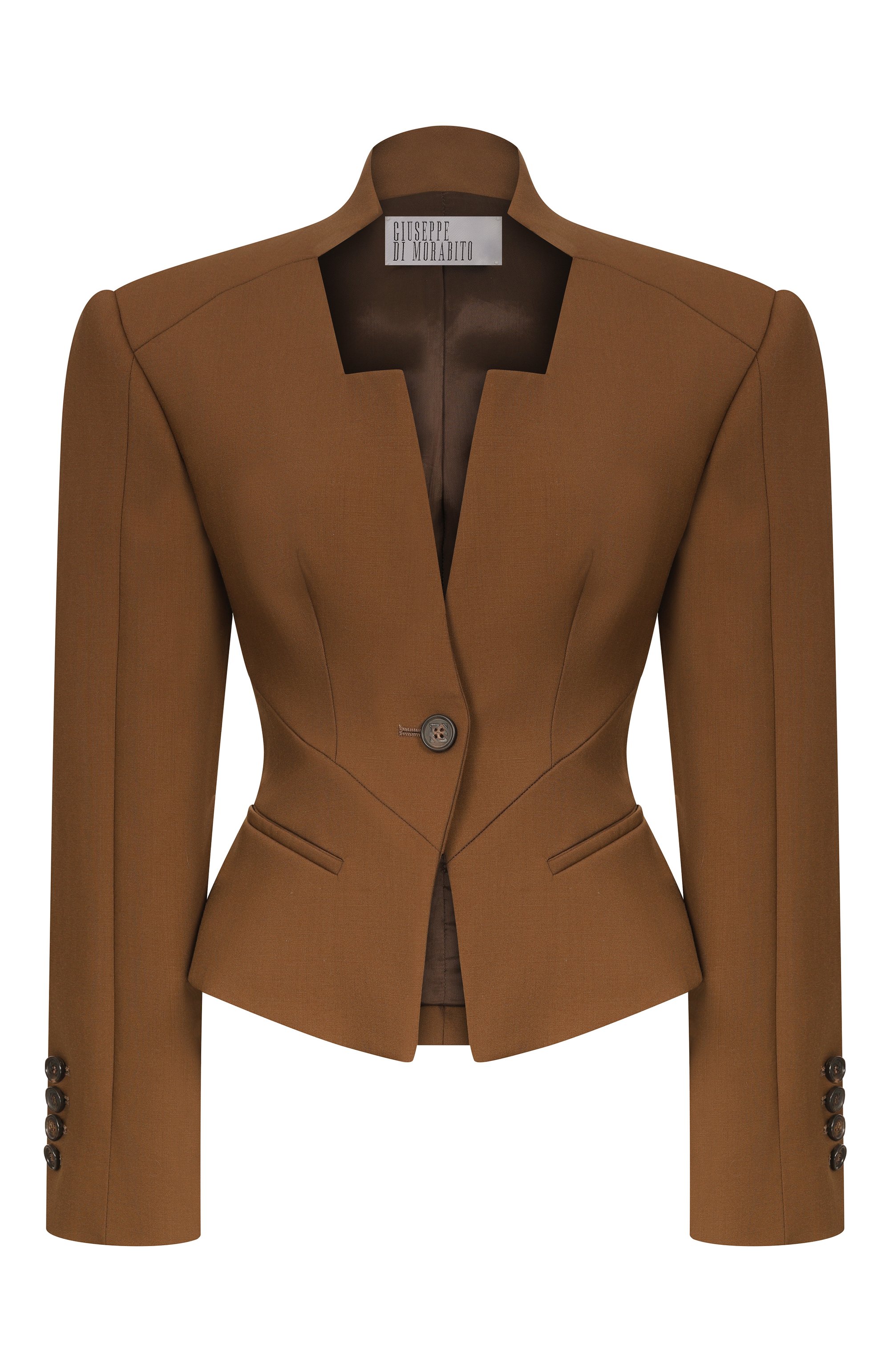 Шерстяной жакет GIUSEPPE DI MORABITO, арт. 06PSJA144 16327C, фото 1