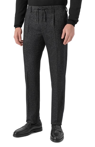 Брюки из шерсти и шелка STEFANO RICCI, арт. M1T5300022/WKC01R, фото 3