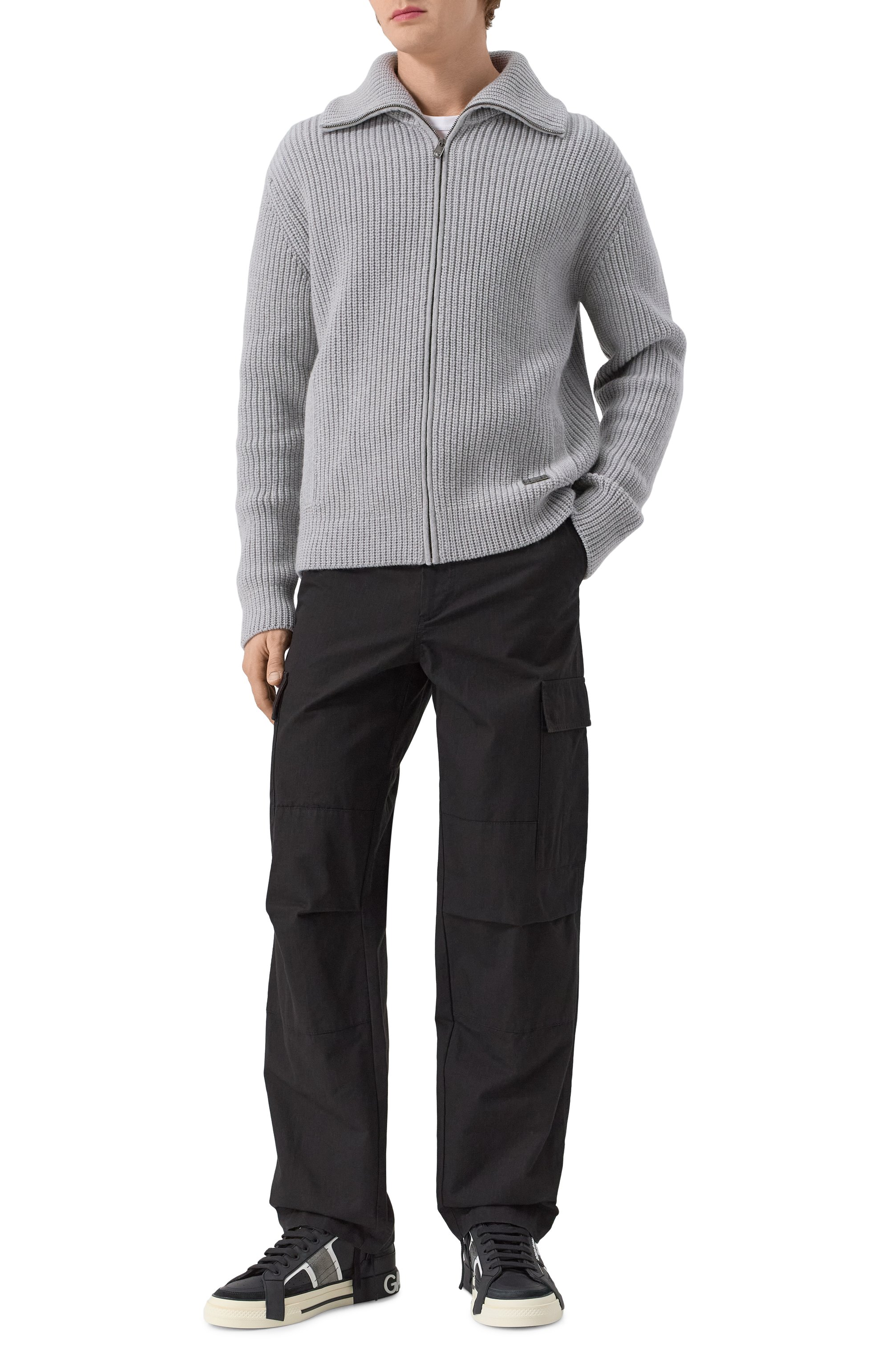 Кожаные кеды custom 2.zero DOLCE & GABBANA, арт. CS1863/A0223, фото 2