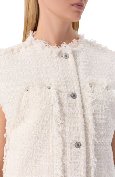 Хлопковый жилет MSGM, арт. 4041MDW02/267111, фото 5