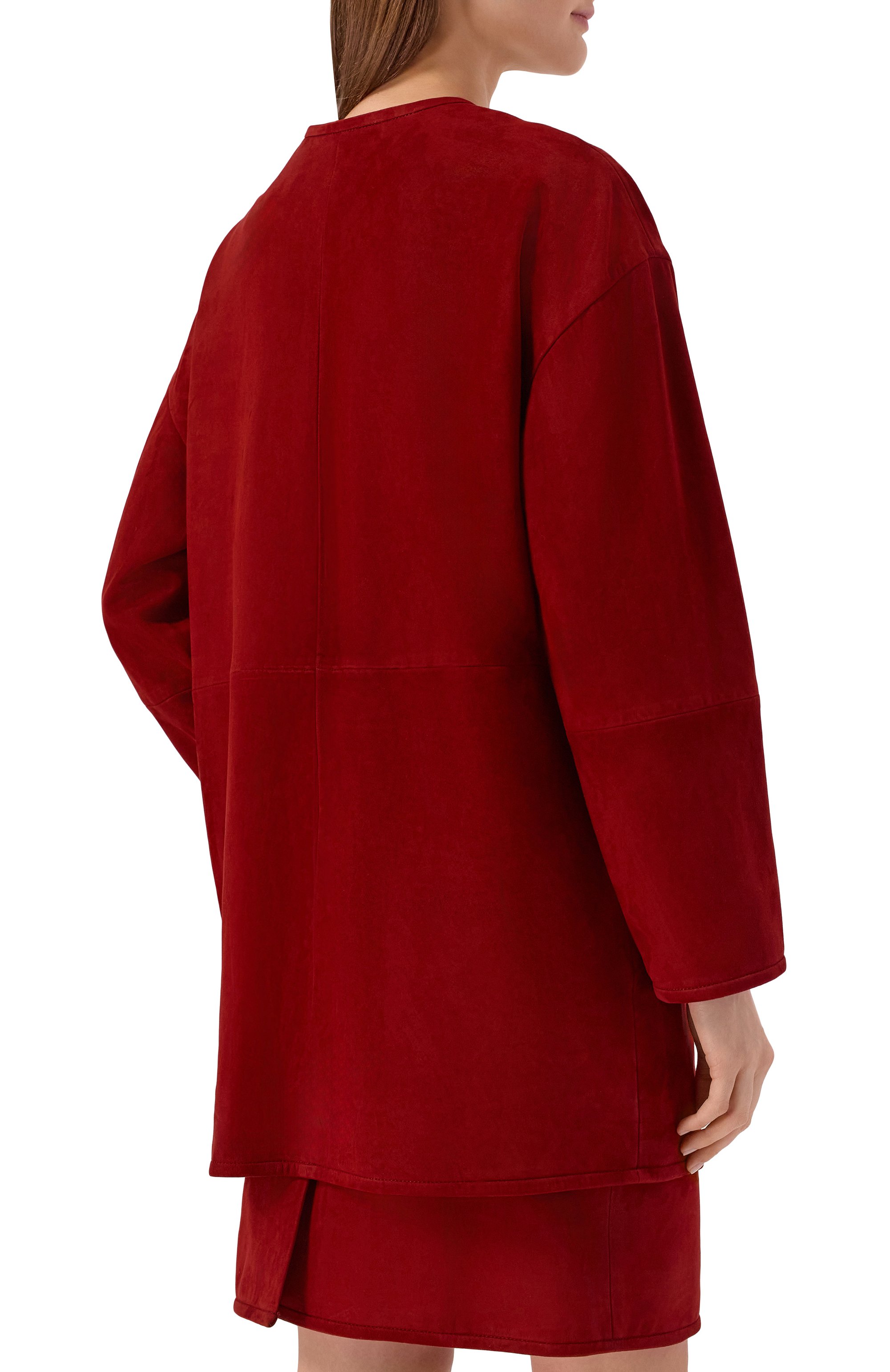 Замшевое пальто LOULOU DE SAISON, арт. WAREN, фото 4