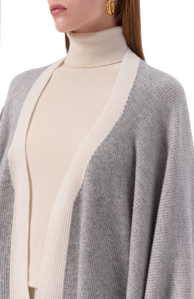 Накидка из шерсти и кашемира LORENA ANTONIAZZI, арт. MM01A/2834, фото 5