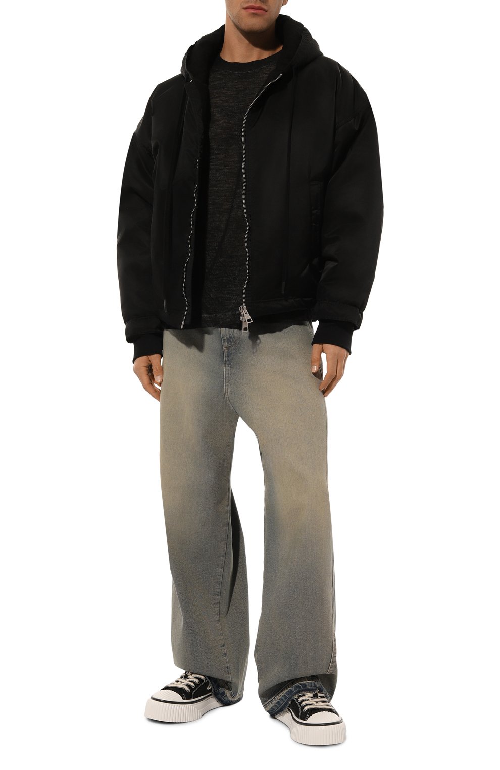 Шерстяной лонгслив TRANSIT черного цвета по цене 49950 руб., арт. CFUTRY19540, фото 2 Шерстяной лонгслив TRANSIT, арт. CFUTRY19540, фото 2