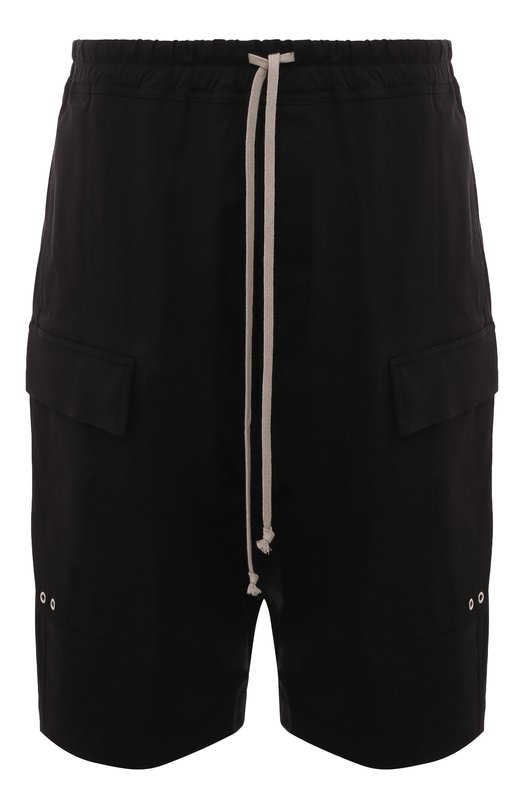 

Хлопковые шорты Rick Owens, Чёрный
