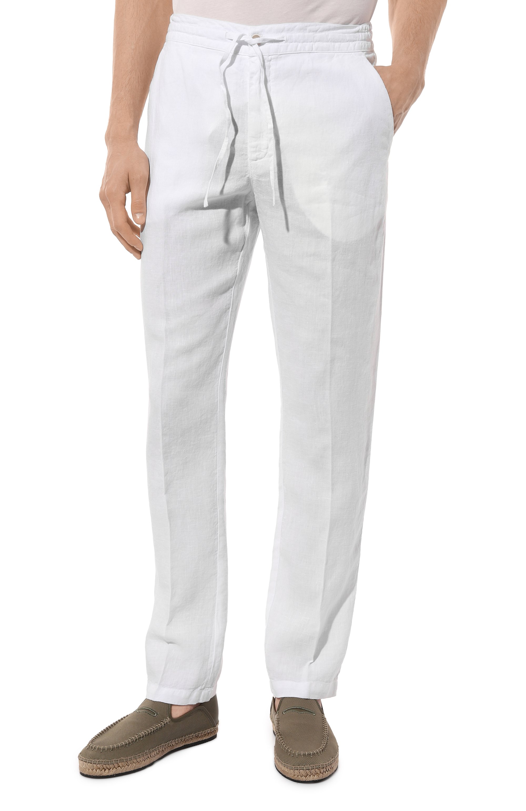 Льняные брюки 120% LINO, арт. 32ALIM299M/0253/S00, фото 3