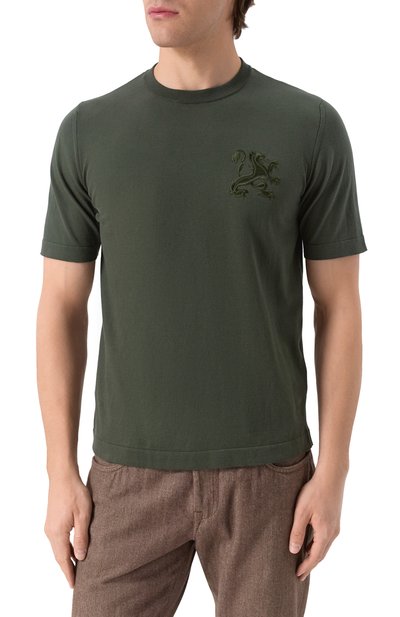 Хлопковая футболка ZILLI, арт. KRN002M0100VBLE00, фото 3