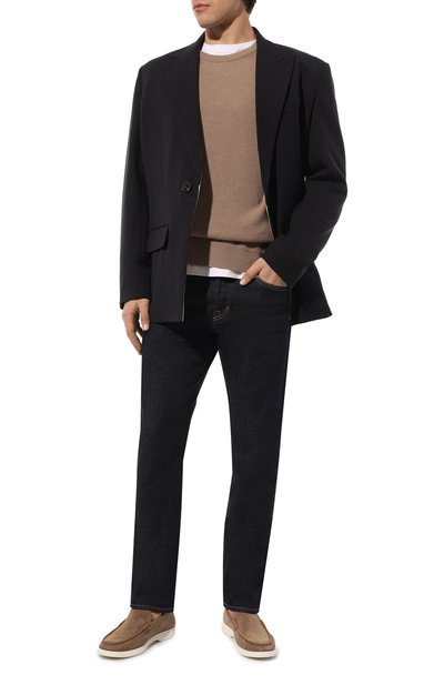 Замшевые лоферы BOSS, арт. 50492969, фото 2