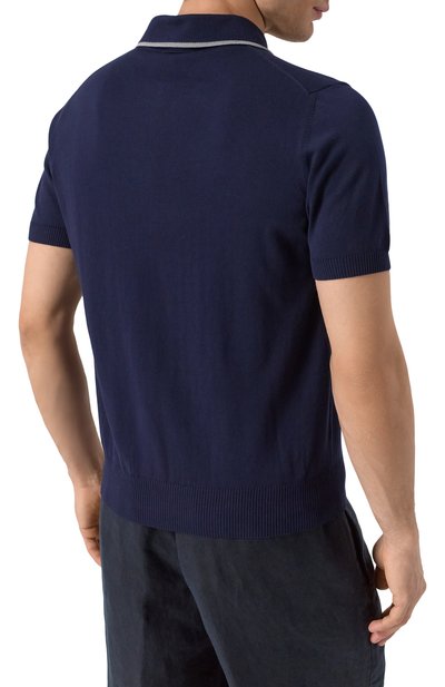 Хлопковое поло CANALI, арт. C1052/MK02261, фото 4