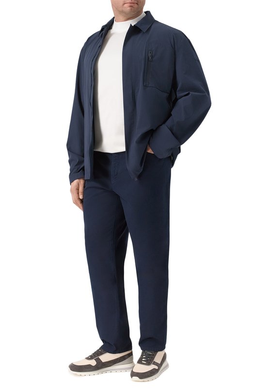 Хлопковая футболка Brunello Cucinelli M0B131396W Белый  M0B131396W Фото 2