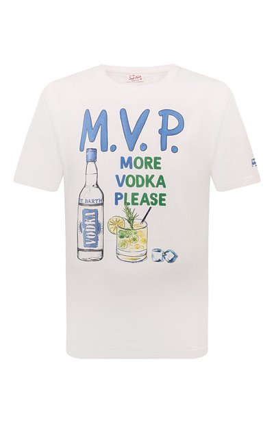 Хлопковая футболка MC2 SAINT BARTH, арт. STBM TSHIRT MAN/TSHM001/02203B, фото 1