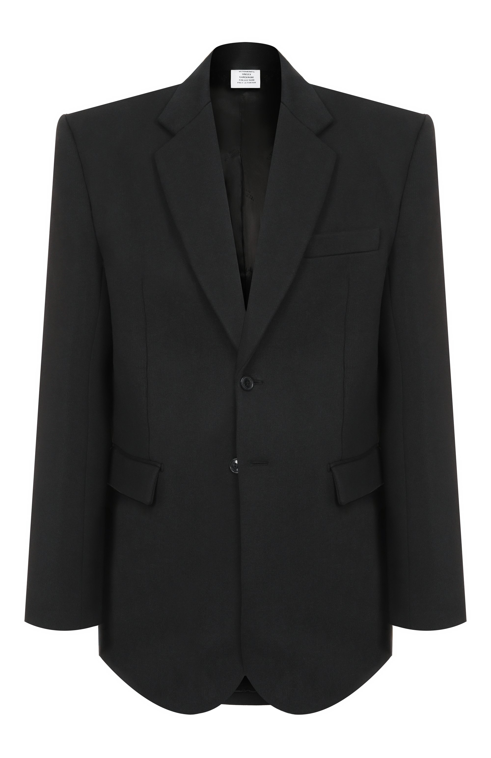 Хлопковый пиджак VETEMENTS, арт. UA53JA550B/1606 HEAVY M0LLET0N, фото 1