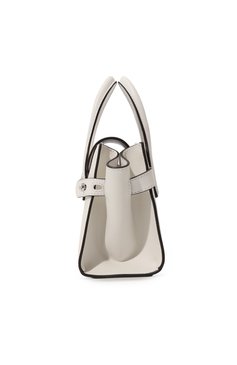 Женская сумка carmen MICHAEL MICHAEL KORS белого цвета, арт. 35S2SNMS5L | Фото 4 (Размер: small; Ремень/цепочка: На ремешке; Сумки-технические: Сумки top-handle; Материал: Экокожа)