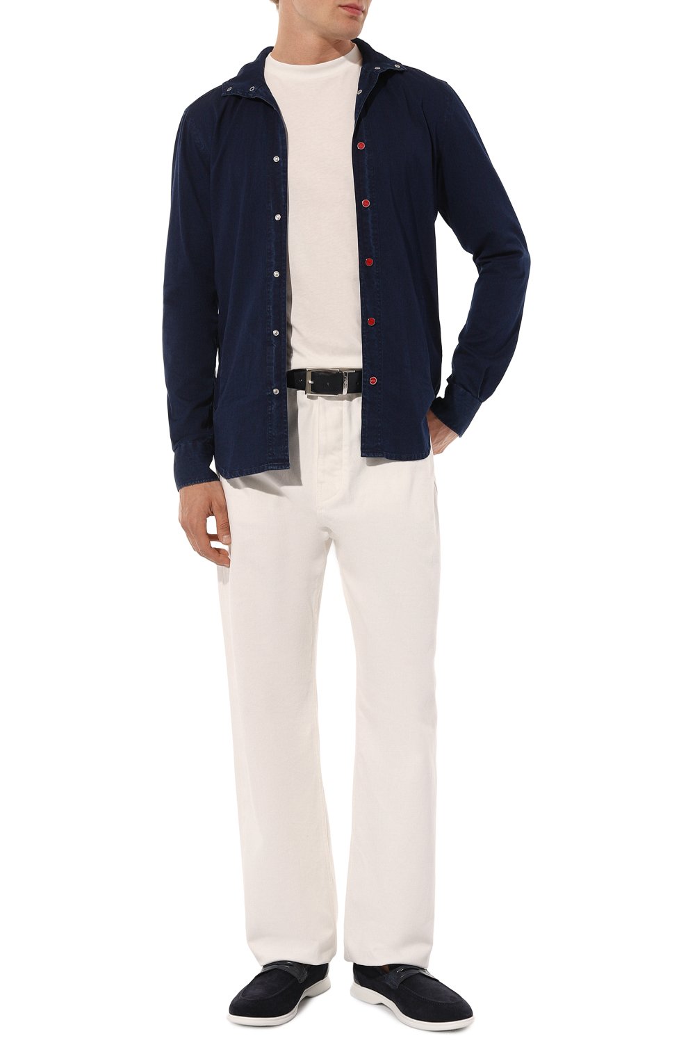 Джинсовая рубашка KITON, арт. UMCMARH08858, фото 2